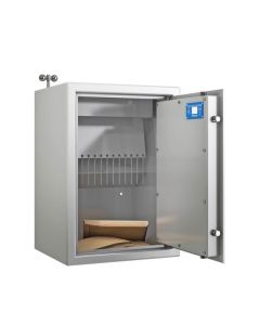 HARTMANN SE 900 : Coffre tirelire dépôt de fonds - Serrure à clés - 77 L