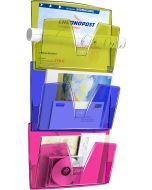 CEP : Présentoir brochures mural - 3 compartiments A4 