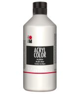 Peinture Acrylique - 500 ml - Blanc MARABU Acryl Color