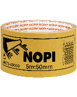 Ruban adhésif Double face - Marron - 50 mm x 5 m NOPI Image