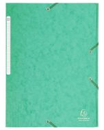 Chemise à élastiques avec 3 rabats - Vert EXACOMPTA Image