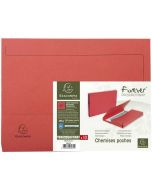Chemises à poche - Rouge EXACOMPTA Forever Lot de 10 Image