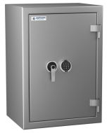 HARTMANN Zephir Duo 2138  :  Coffre-fort ignifuge ouvert - Serrure électronique - Classe 2 - 138 L
