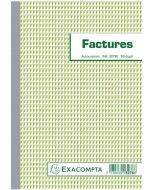 FACTURIERS Carnet autocopiant Dupli - 210 x 148 mm 3278E Factures EXACOMPTA