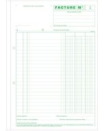 Photo FACTURE sans TVA - Carnet autocopiant Dupli - 297 x 210 mm EXACOMPTA