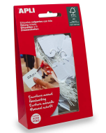 Photo Étiquettes à trou et ficelle 18 x 29 mm (Affichage de prix) AGIPA 7010