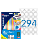 Photo pastilles adhésives 8 mm - Assortiment AGIPA 11995