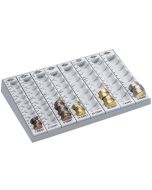 Photo Monnayeur EURO  de 8 colonnes amovibles pour pièces 160780037 WEDO