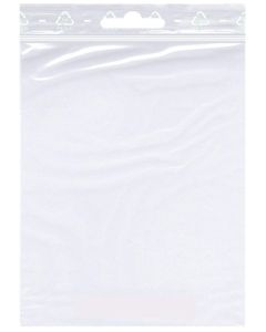 Lot de 100 Sachets d'emballage avec fermeture à pression - 120 x 170 mm : DM FOLIEN Image