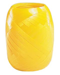 Photo SUSY CARD : Ruban cadeau bolduc - Jaune - 11229861