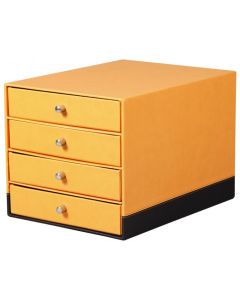 Module de classement - simili- cuir- Orange : 118860C RHODIA photo