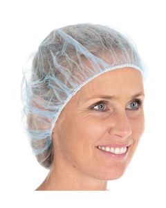 Bonnets jetables BETTINA - Bleu : HYGONORM Lot de 100 