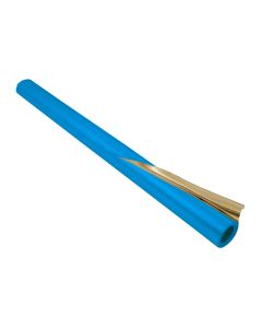 Feuille d'Aluminium - Bleu et doré - 500 x 780 mm : FOLIA Image