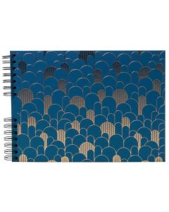 Album photos spirales - 320 x 220 mm - 150 photos - Bleu : EXACOMPTA NeoDeco
