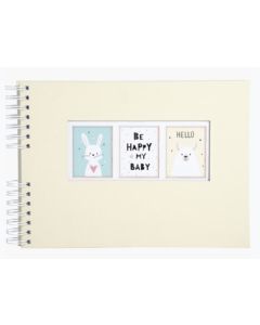 Album photos à spirales - 320 x 220 mm - Jaune Pastel : EXACOMPTA Sweet image