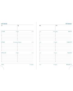 Agenda 2025 Semainier - 180 x 140 mm EXACOMPTA PRATIC
