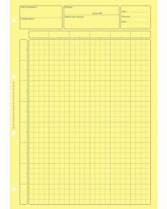 BLOC JAUNE  : Matrice pour contrôle interne ELVE 2671 - Feuille de travail 