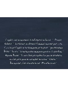 COGIR 334178 :  Sets de table - Ardoise (Art de la table)