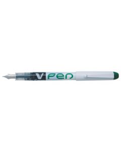 Stylo plume jetable - Vert PILOT V-Pen 