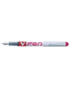 Stylo plume jetable - Rose : PILOT V-Pen Visuel