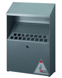 Cendrier mural en métal - Noir Durable 3333-01 