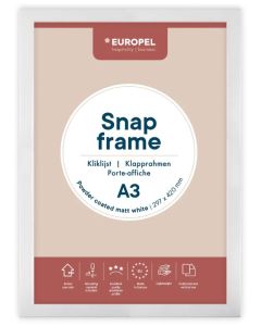 Cadre Porte affiche - A3 - Blanc : EUROPEL image