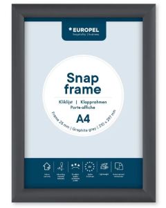 Cadre Porte affiche - A4 - Gris graphite : EUROPEL image