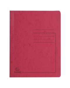 Chemise à lamelle imprimée A4 - Rouge : EXACOMPTA image