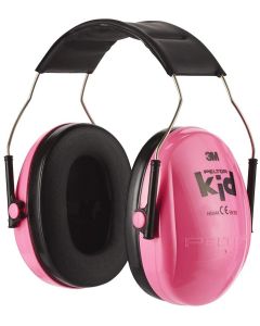 Casque de protection auditive Enfant - Rose fluo : 3M PELTOR Modèle