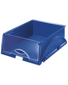Bac à courrier empilable avec rabat - Bleu : LEITZ Sorty Photo