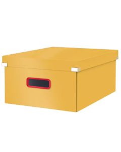 Boîte de rangement Click & Store Cosy L - 369 x 482 x 200 mm - Jaune : LEITZ image