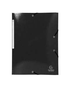 EXACOMPTA 55821E Chemises à élastiques Iderama - Noir