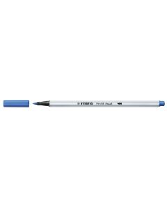 Photo STABILO : Stylo-feutre Pen 68 Brush - Bleu Foncé