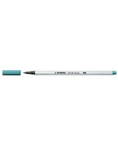 Photo STABILO : Stylo-feutre Pen 68 Brush - Bleu Turquoise