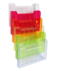 EXACOMPTA : Présentoir brochures mural - 6 compartiments A4 64758D