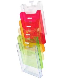 EXACOMPTA : Présentoir brochures mural - 6 compartiments A4 64758D