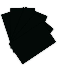 Feuilles de couleur A4 - 210 x 297 mm - Noir : FOLIA Visuel