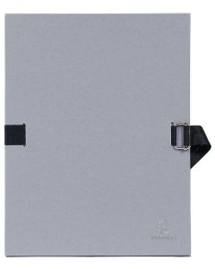 Chemise à sangle toilée - Dos extensible - Gris : EXACOMPTA Photo