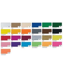 Feuille cartonnée ondulée - 500 x 700 mm - Bordeaux FOLIA