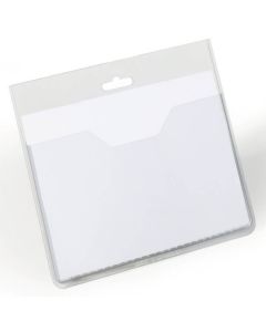 Lot de 20 Badges horizontaux sans clip - 90 x 60 mm : DURABLE Visuel