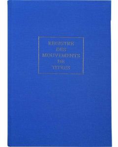 Registre Mouvements de Titres SAS et SA LE DAUPHIN  90180D