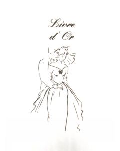 5450 ELVE : Livre d'or -  Jeunes Mariés - 297 x 210 mm - Blanc