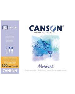 Bloc aquarelle Montval 300 x 400 mm CANSON