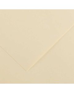 Feuilles de couleur 500 x 650 mm - Crème - CANSON Vivaldi