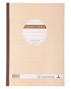 COMMANDE Carnet autocopiant Dupli  Le Dauphin 1272D Exemple