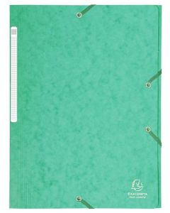 Chemise à élastiques avec 3 rabats - Vert EXACOMPTA Image