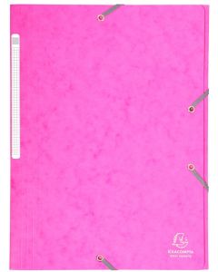 EXACOMPTA : Chemises à élastiques - Rose 17108H