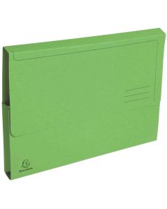 Lot de 50 Chemises à poche en carte recyclée - Vert : EXACOMPTA Forever Visuel