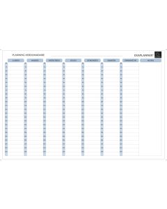 EXACOMPTA : Planning hebdomadaire 7 jours  Exaplanner photo