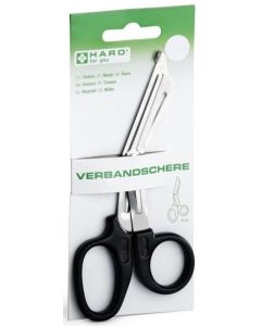 Photo Ciseaux à pansements - 150 mm - Noir HARO